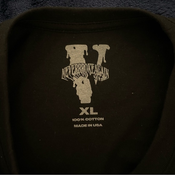 NBA youngboy Vlone shirt 100% authentic great condition 100% cotton - Picture 4 of 4